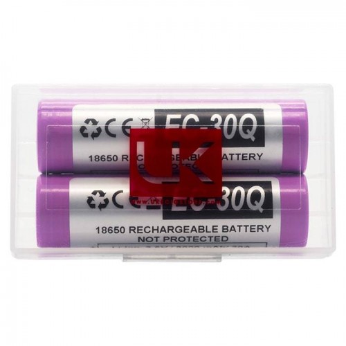 Samsung INR18650 30Q 3000mAh Battery Twin Pac...