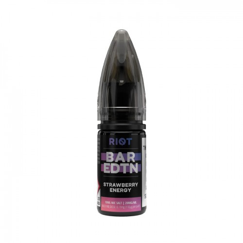 Riot Squad BAR EDTN Strawberry Energy 10ml Ni...