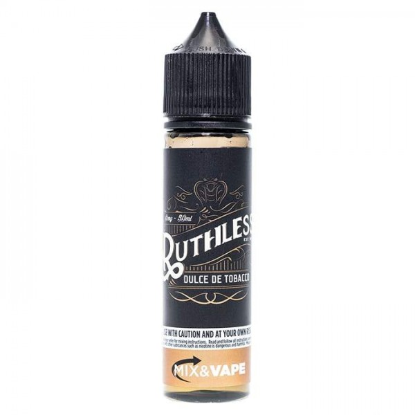 Ruthless - Dulce De Tobacco - 50ml Short Fill E-Liquid