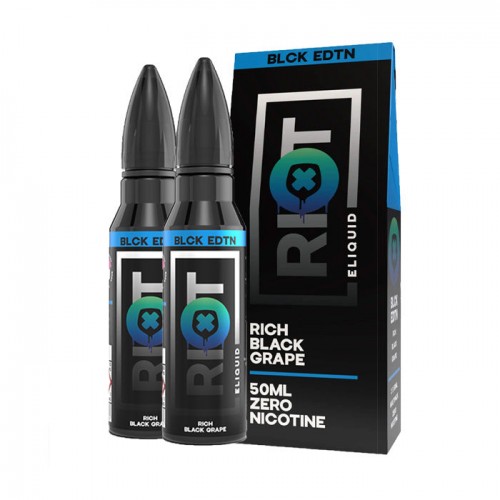 Riot Squad Black Edition Rich Black Grape 100...