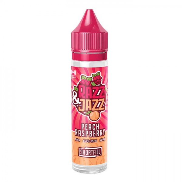 Razz & Jazz – Peach Raspberry 50ml Short Fill E-liquid
