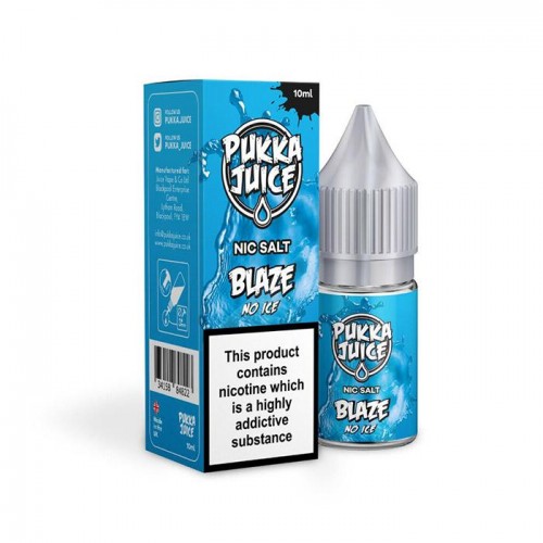Pukka Juice Blaze No Ice 10ml Nicotine Salt E...