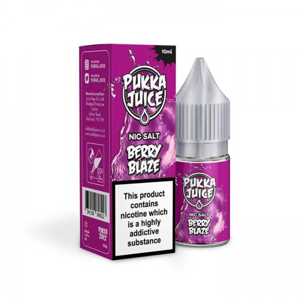 Pukka Juice Berry Blaze 10ml Nicotine Salt E-Liquid
