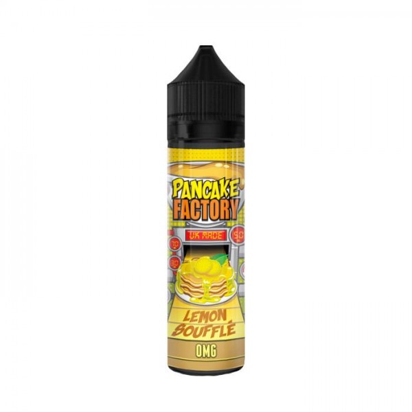 Pancake Factory E-Liquids -Lemon Soufflé 50ML Short Fill E-liquid