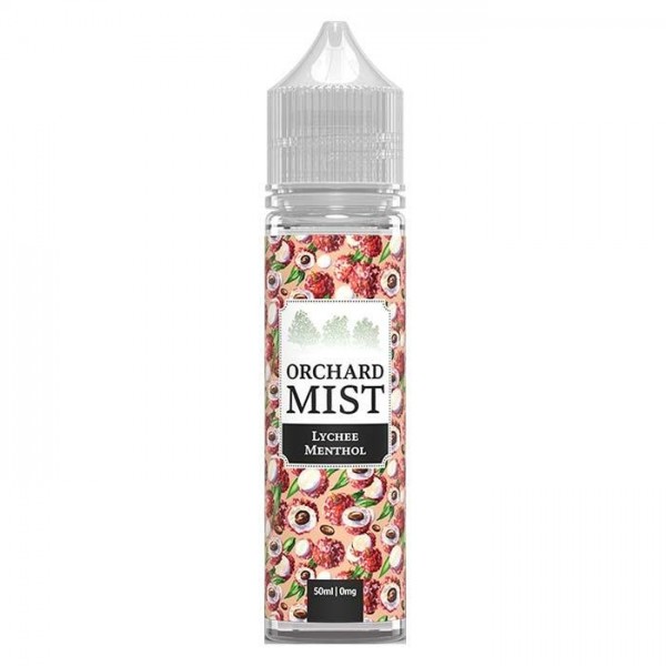 Orchard Mist – Lychee Menthol 50ml Short Fill E-liquid