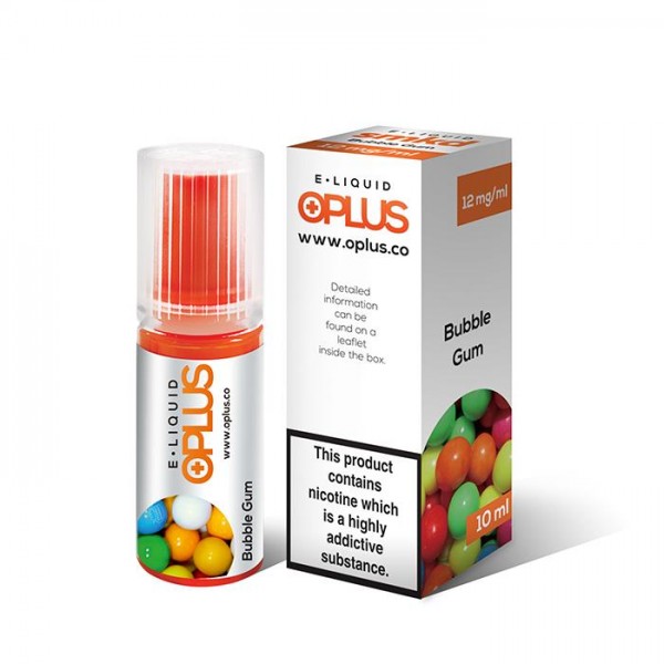 OPlus E-Liquid - Bubblegum 10ml E-Liquid