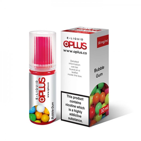 OPlus E-Liquid - Bubblegum 10ml E-Liquid