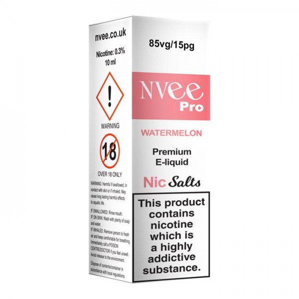 NVee Pro - Watermelon Nic Salt 10ml E-Liquid