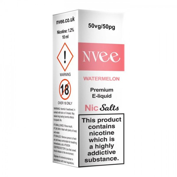 NVee - Watermelon Nic Salt 10ml E-Liquid