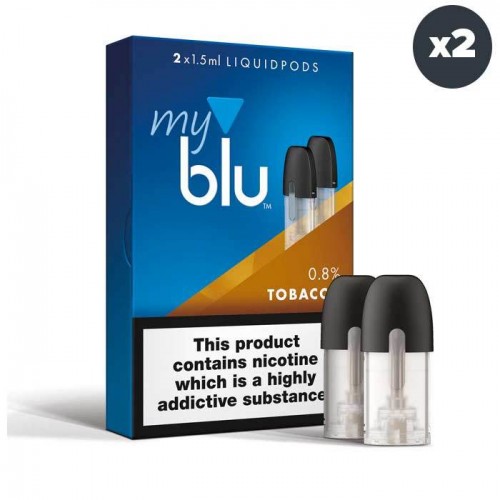 Myblu Liquid Replacement Pods - Golden Tobacc...