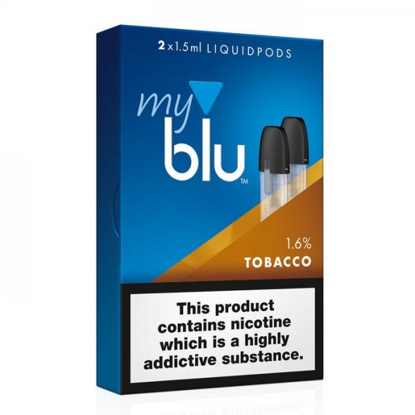 Myblu Liquid Replacement Pods - Golden Tobacco