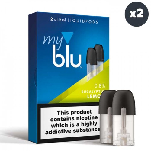 Myblu Liquid Replacement Pods - Eucalyptus Le...