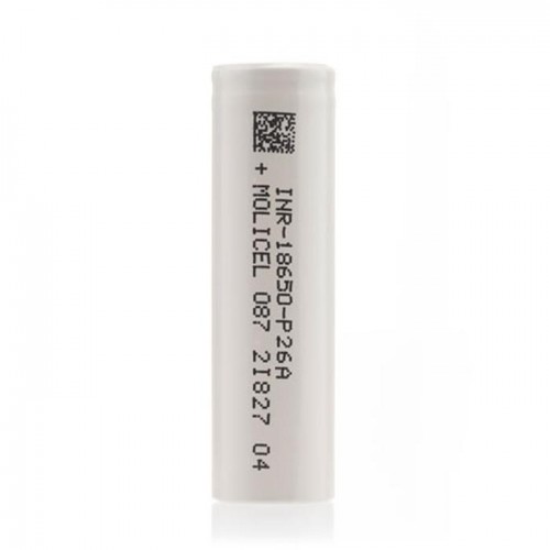 Molicel P26A 18650 2600mAh 25A Battery