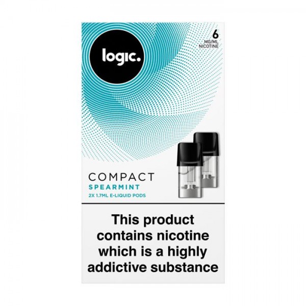 Logic Spearmint - Compact Vape Pods