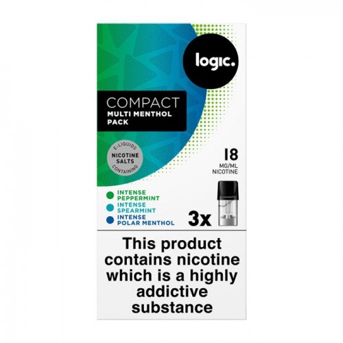 Logic Compact - Intense Menthol Multi Pod Pac...