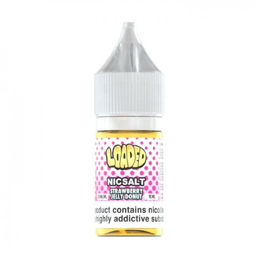 Loaded Strawberry Jelly Donut 10ml Nic Salt E...