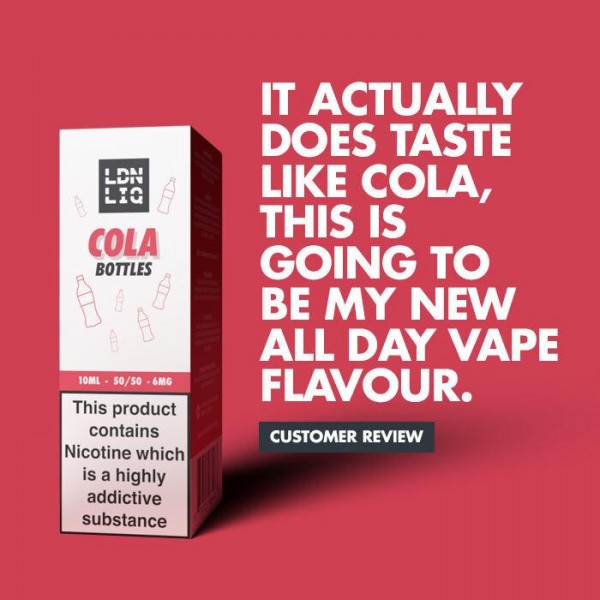 LDN LIQ Cola Bottles 10ml E-Liquid