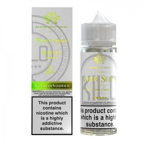 Kilo E-Liquids - White Series - Ice Cream San...