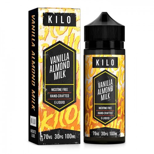 Kilo E-Liquids - Vanilla Almond Milk 100ml Sh...