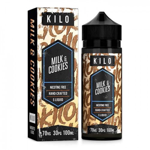 Kilo E-Liquids - Milk and Cookies 100ml Short...