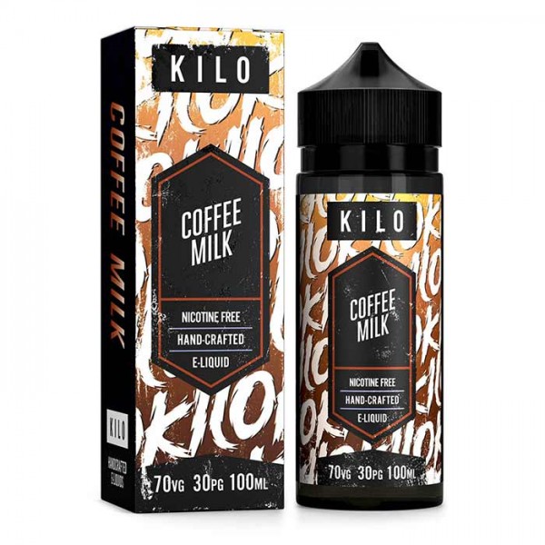 Kilo E-Liquids - Coffee Milk 100ml Short Fill E-Liquid