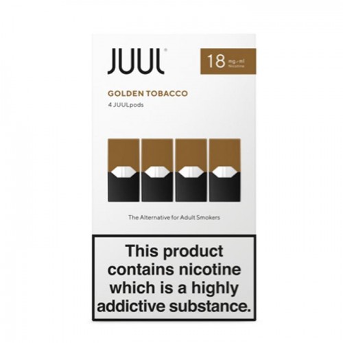 JUUL Pods Golden Tobacco x 4