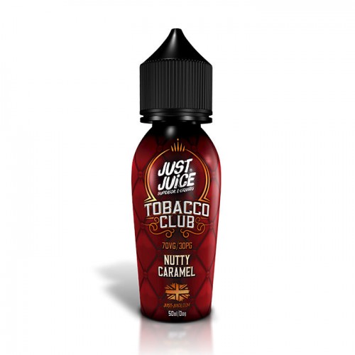 Just Juice Tobacco Club Nutty Caramel 50ml Sh...