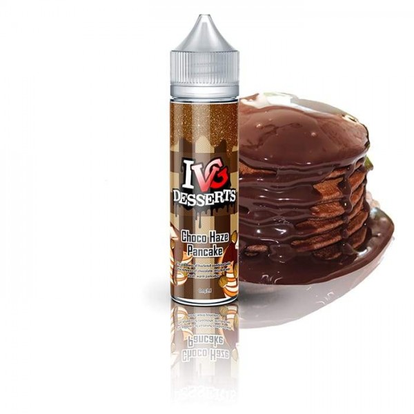 IVG Desserts Choco Haze Pancake 50ml Short Fill E-Liquid
