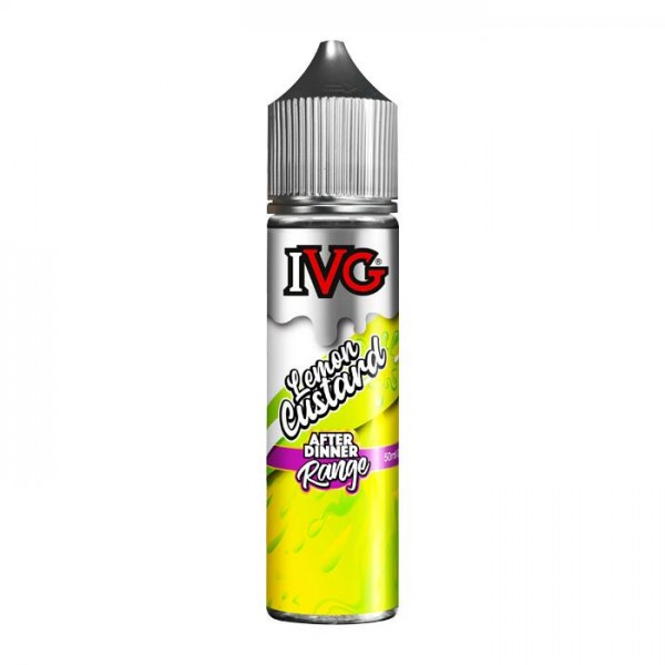 IVG Custards Series Lemon Custard 50ml Short Fill E-Liquid