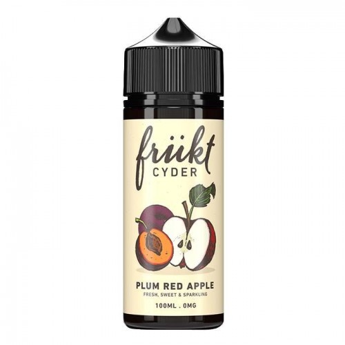 Frukt Cyder E-liquid - Plum Red Apple 100ml S...