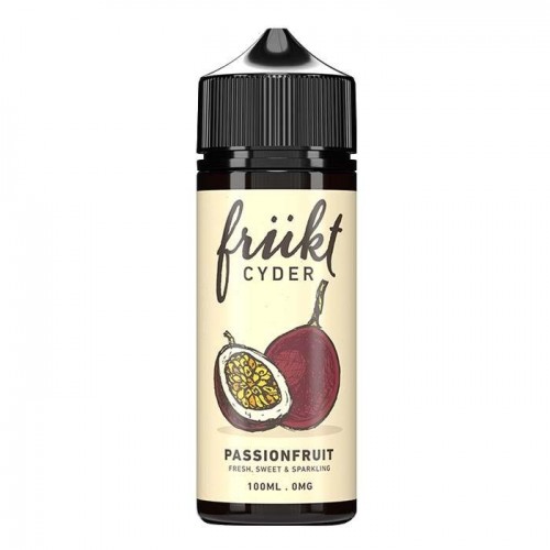 Frukt Cyder E-liquid - Passionfruit 100ml Sho...