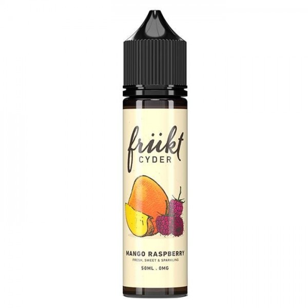 Frukt Cyder E-liquid - Mango Raspberry 50ml Short Fill