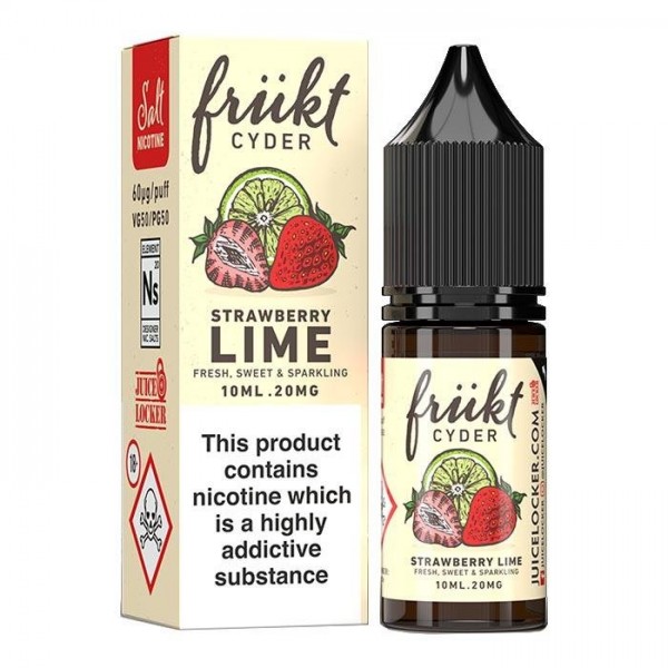 Frukt Cyder - Strawberry Lime Nicotine Salt E-liquid