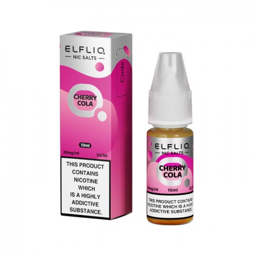 ELFLIQ Cherry Cola 10ml Nicotine Salt E-Liqui...