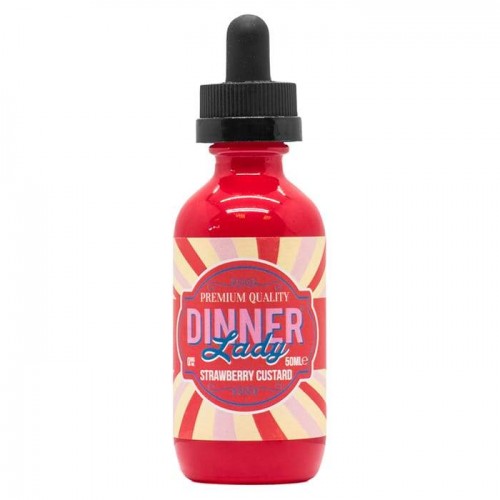 Dinner Lady - Strawberry Custard 50ml Short F...