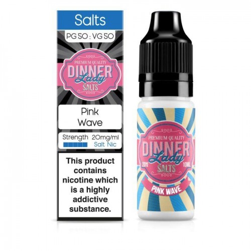 Dinner Lady - Pink Wave 10ml Salt Nic E-Liqui...