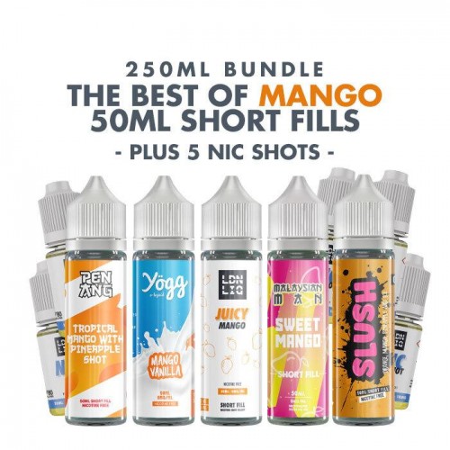 Best of Mango E-Liquids Juice Pack - 250ml Bu...