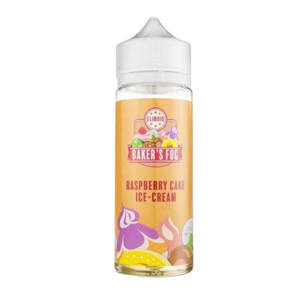 Baker's Fog - Raspberry Cake Ice Cream 100ml Short Fill E-Liquid