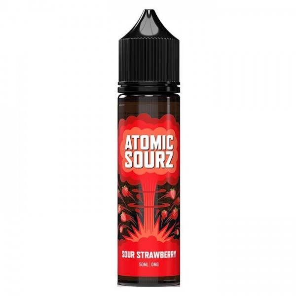 Atomic Sourz – Sour Strawberry 50ml Short Fill E-liquid