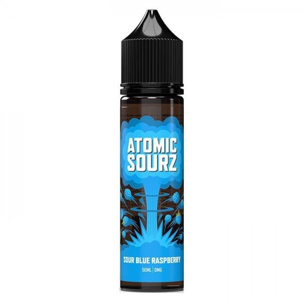 Atomic Sourz – Sour Blue Raspberry 50ml Short Fill E-liquid