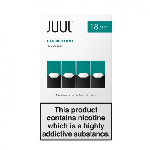 JUUL Pods Glacier Mint x 4