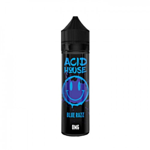 Acid House E-Liquids - Blue Razz 50ML Short F...