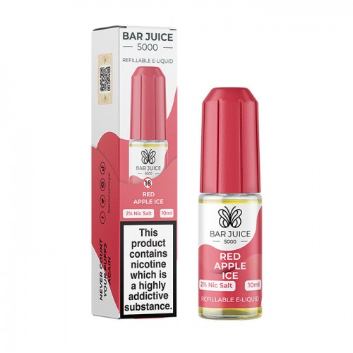 Bar Juice Red Apple Ice Nicotine Salt E-Liqui...