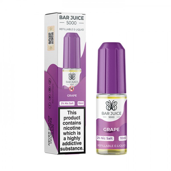 Bar Juice Grape Nicotine Salt E-Liquid