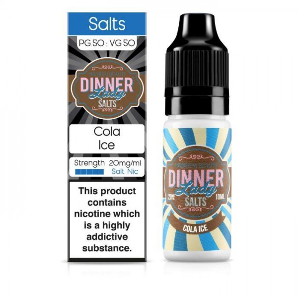 Dinner Lady - Cola Ice 10ml Salt Nic E-Liquid