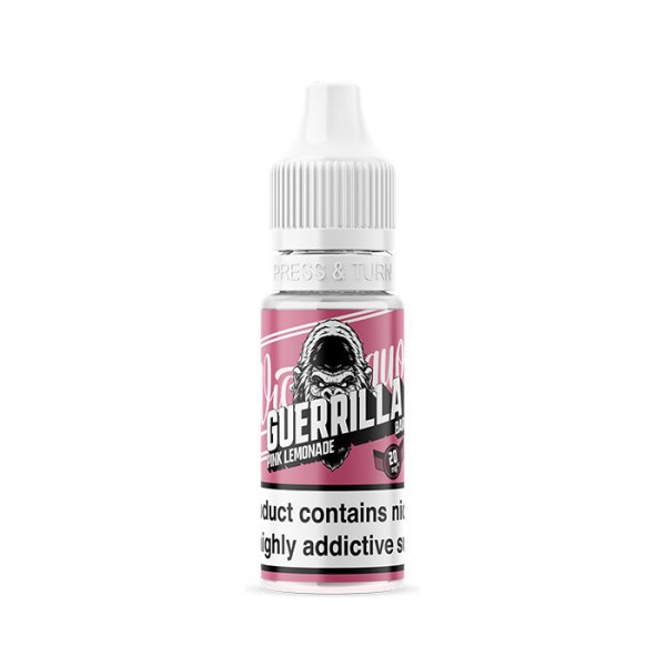 Wick Liquor Guerrilla Bar Pink Lemonade 10ml Nic Salt E-Liquid