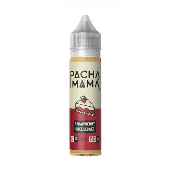 Pachamama Strawberry Cheesecake 50ml Shortfill E-Liquid