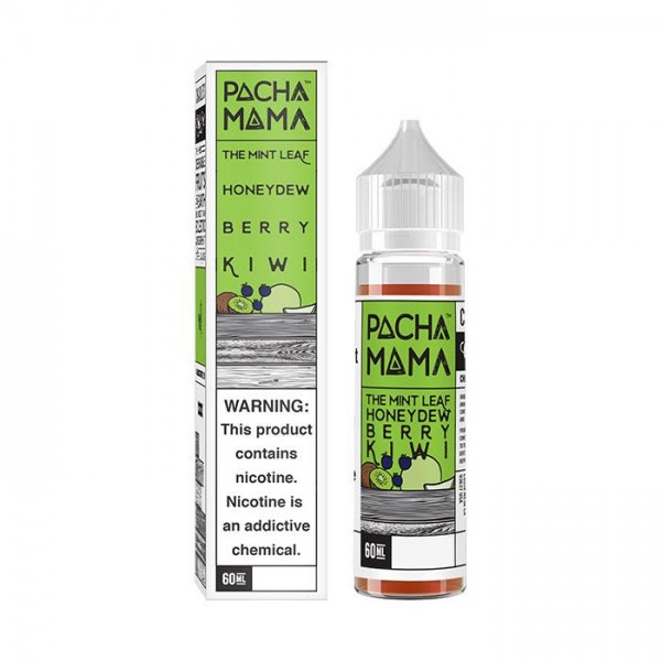 Pachamama The Mint Leaf Honeydew Berry Kiwi 50ml Short Fill E-Liquid