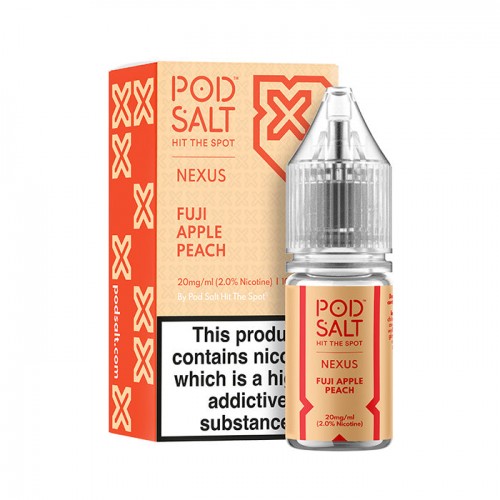 Nexus Fuji Apple Peach 10ml Nicotine Salt E-L...