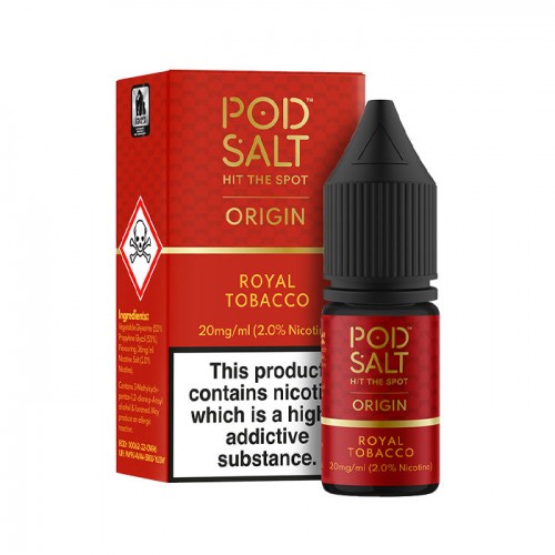 Pod Salt Origin Royal Tobacco 10ml Nicotine S...